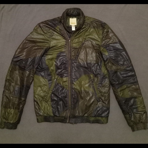 Mens Diesel Co. Fatigue Jacket Size Large